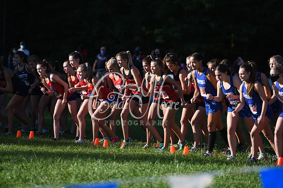 Allatoona during Cobb County Cross Country Championship
