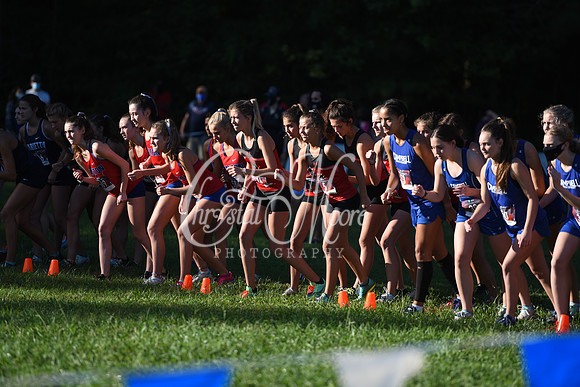 Allatoona during Cobb County Cross Country Championship