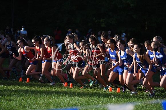 Allatoona during Cobb County Cross Country Championship