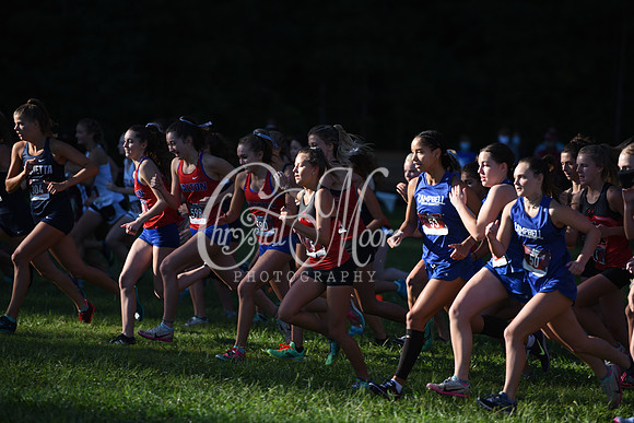 Allatoona during Cobb County Cross Country Championship