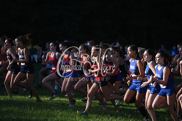 Allatoona during Cobb County Cross Country Championship