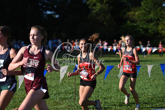 Allatoona during Cobb County Cross Country Championship