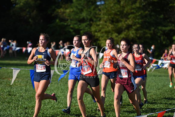 Allatoona during Cobb County Cross Country Championship