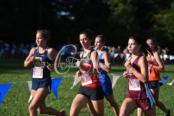 Allatoona during Cobb County Cross Country Championship