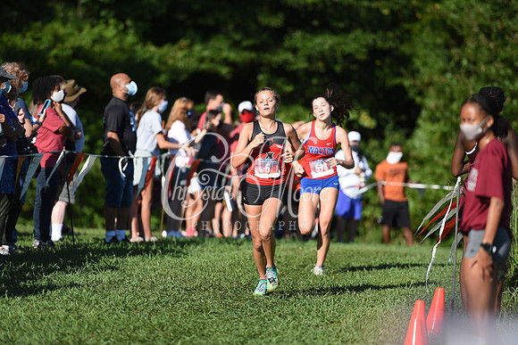 Allatoona during Cobb County Cross Country Championship