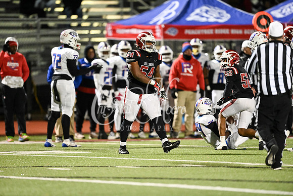 Hillgrove vs Peachtree Ridge during second round GHSA 6A State Football Playoffs