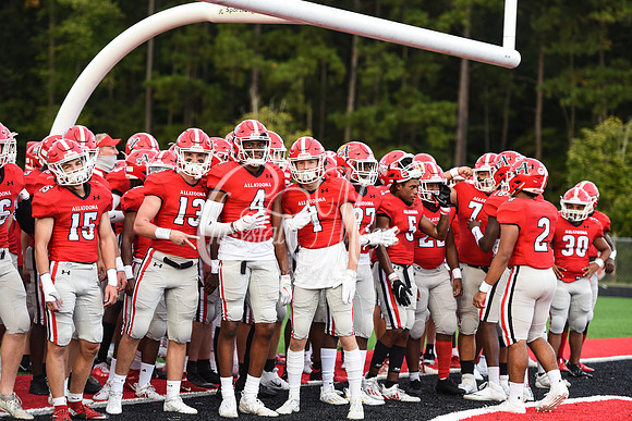 Allatoona vs South Cobb High School Friday Night Football action