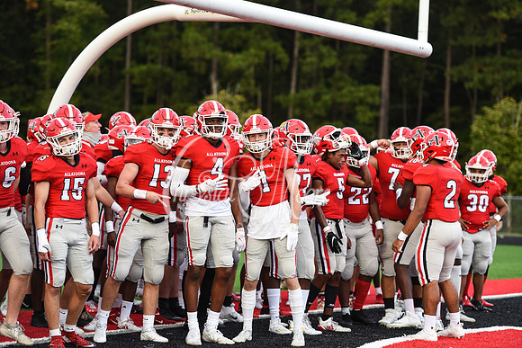 Allatoona vs South Cobb High School Friday Night Football action