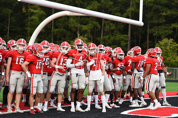 Allatoona vs South Cobb High School Friday Night Football action