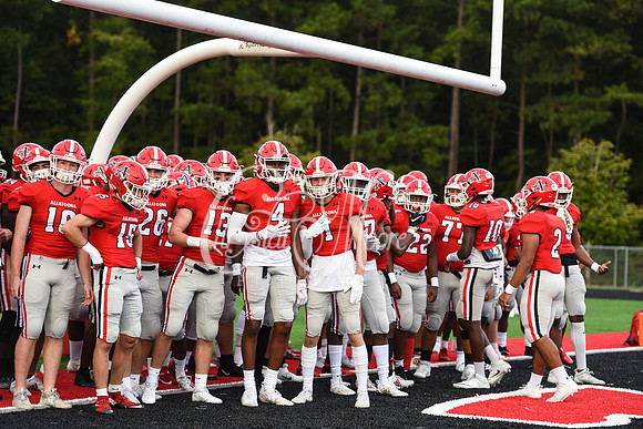 Allatoona vs South Cobb High School Friday Night Football action