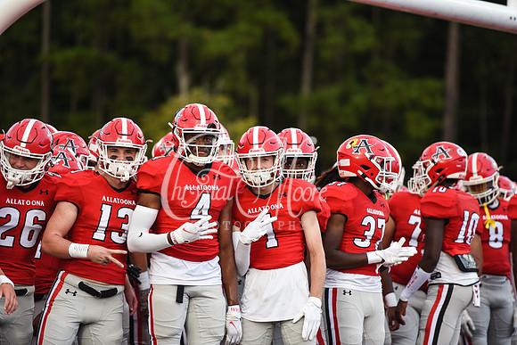 Allatoona vs South Cobb High School Friday Night Football action