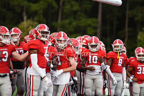Allatoona vs South Cobb High School Friday Night Football action
