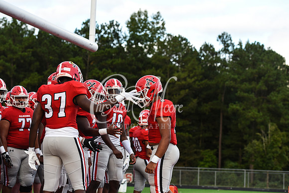 Allatoona vs South Cobb High School Friday Night Football action