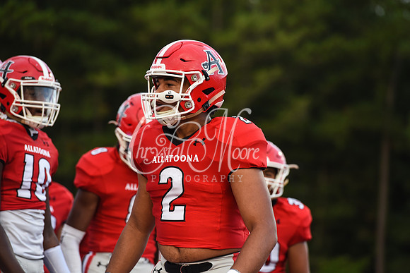 Allatoona vs South Cobb High School Friday Night Football action