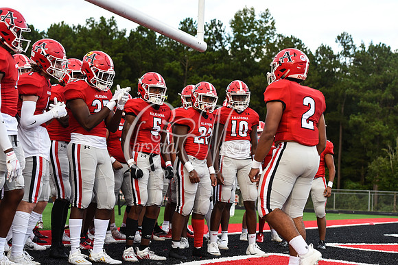 Allatoona vs South Cobb High School Friday Night Football action