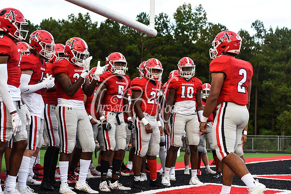 Allatoona vs South Cobb High School Friday Night Football action