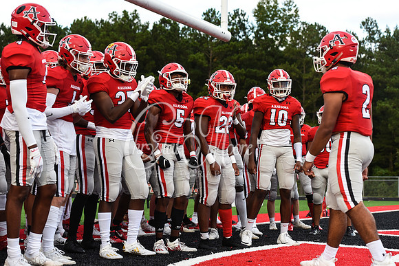 Allatoona vs South Cobb High School Friday Night Football action