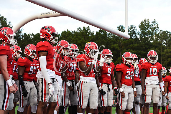 Allatoona vs South Cobb High School Friday Night Football action