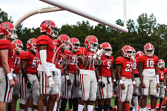 Allatoona vs South Cobb High School Friday Night Football action