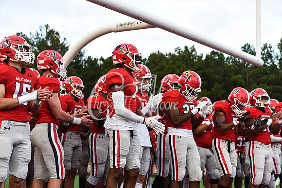 Allatoona vs South Cobb High School Friday Night Football action