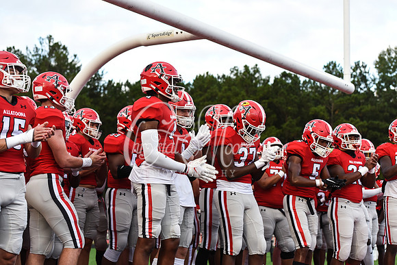 Allatoona vs South Cobb High School Friday Night Football action