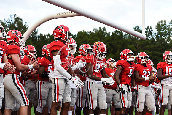 Allatoona vs South Cobb High School Friday Night Football action