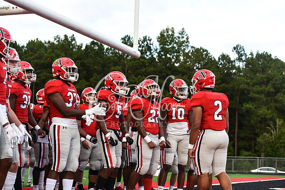 Allatoona vs South Cobb High School Friday Night Football action