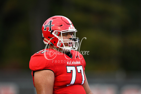Allatoona vs South Cobb High School Friday Night Football action