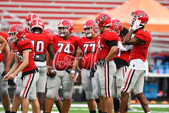 Allatoona vs South Cobb High School Friday Night Football action