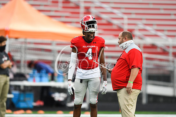 Allatoona vs South Cobb High School Friday Night Football action
