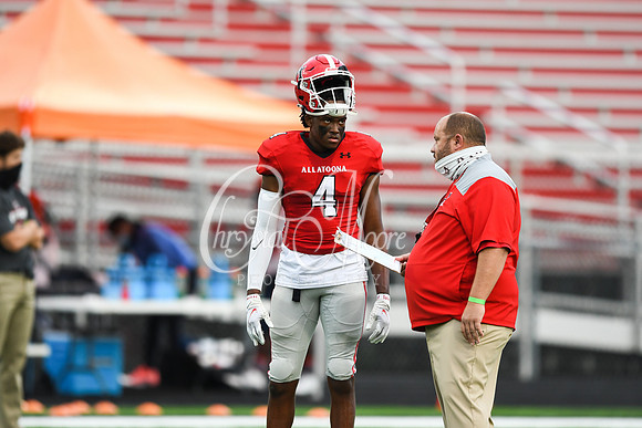 Allatoona vs South Cobb High School Friday Night Football action