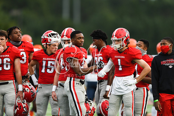 Allatoona vs South Cobb High School Friday Night Football action