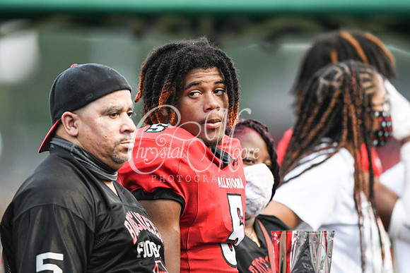 Allatoona vs South Cobb High School Friday Night Football action