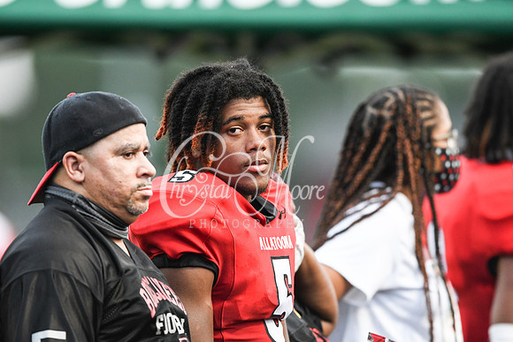 Allatoona vs South Cobb High School Friday Night Football action