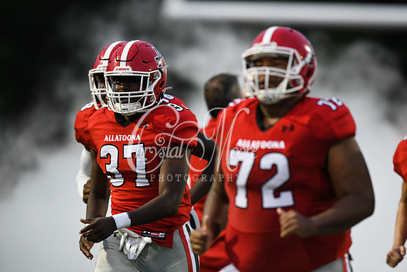 Allatoona vs South Cobb High School Friday Night Football action