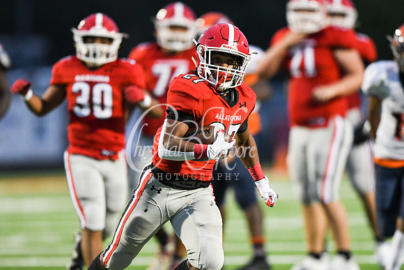Allatoona vs South Cobb High School Friday Night Football action