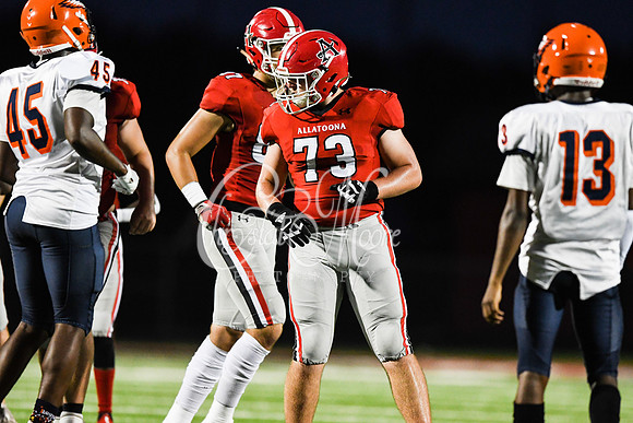 Allatoona vs South Cobb High School Friday Night Football action