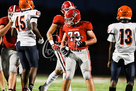 Allatoona vs South Cobb High School Friday Night Football action