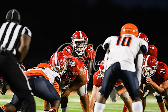 Allatoona vs South Cobb High School Friday Night Football action