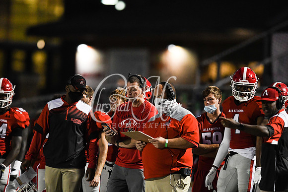 Allatoona vs South Cobb High School Friday Night Football action