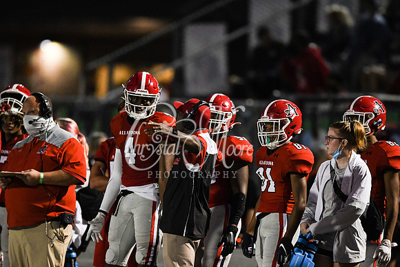 Allatoona vs South Cobb High School Friday Night Football action