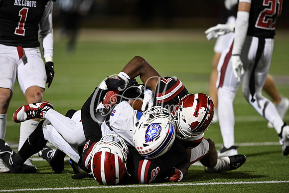 Hillgrove vs Peachtree Ridge during second round GHSA 6A State Football Playoffs
