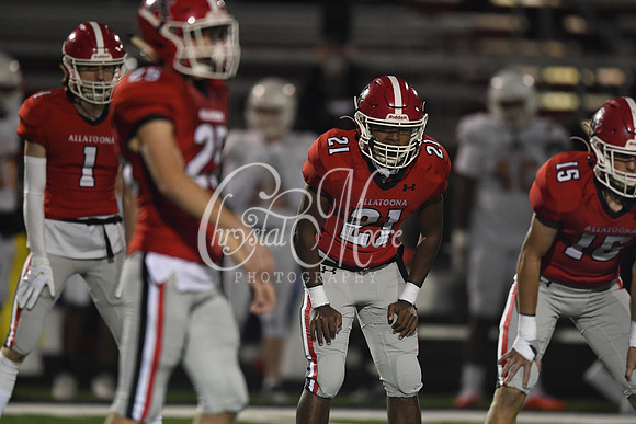 Allatoona vs Kell High School Friday Night Football action