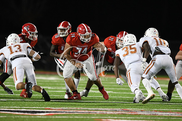 Allatoona vs Kell High School Friday Night Football action