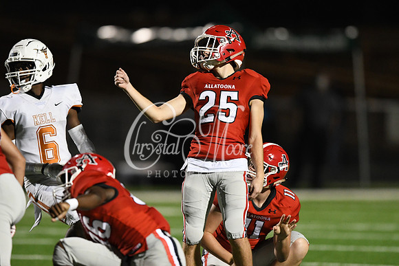 Allatoona vs Kell High School Friday Night Football action