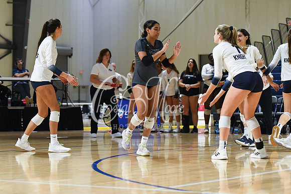 Pace Academy vs Gordon Lee High School during 2021 GHSA State 2A-1A Public Volleyball State Championship