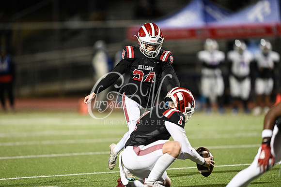 Hillgrove vs Peachtree Ridge during second round GHSA 6A State Football Playoffs