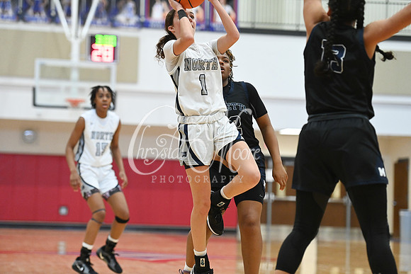 6A Marietta vs 6A North Paulding during Region 5 semi-finals girls basketball tournament