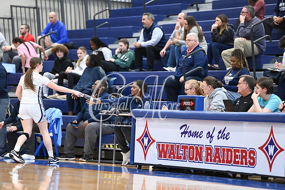 6A Marietta vs 6A North Paulding during Region 5 semi-finals girls basketball tournament