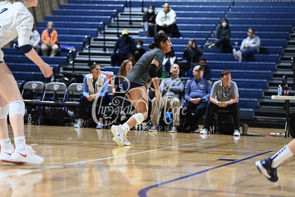 Pace Academy vs Gordon Lee High School during 2021 GHSA State 2A-1A Public Volleyball State Championship